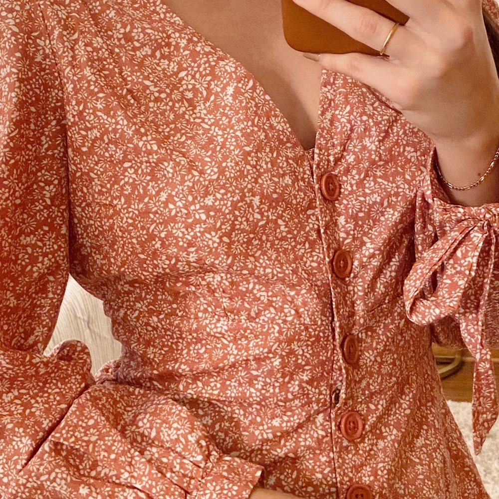 Free People Button Down Blouse